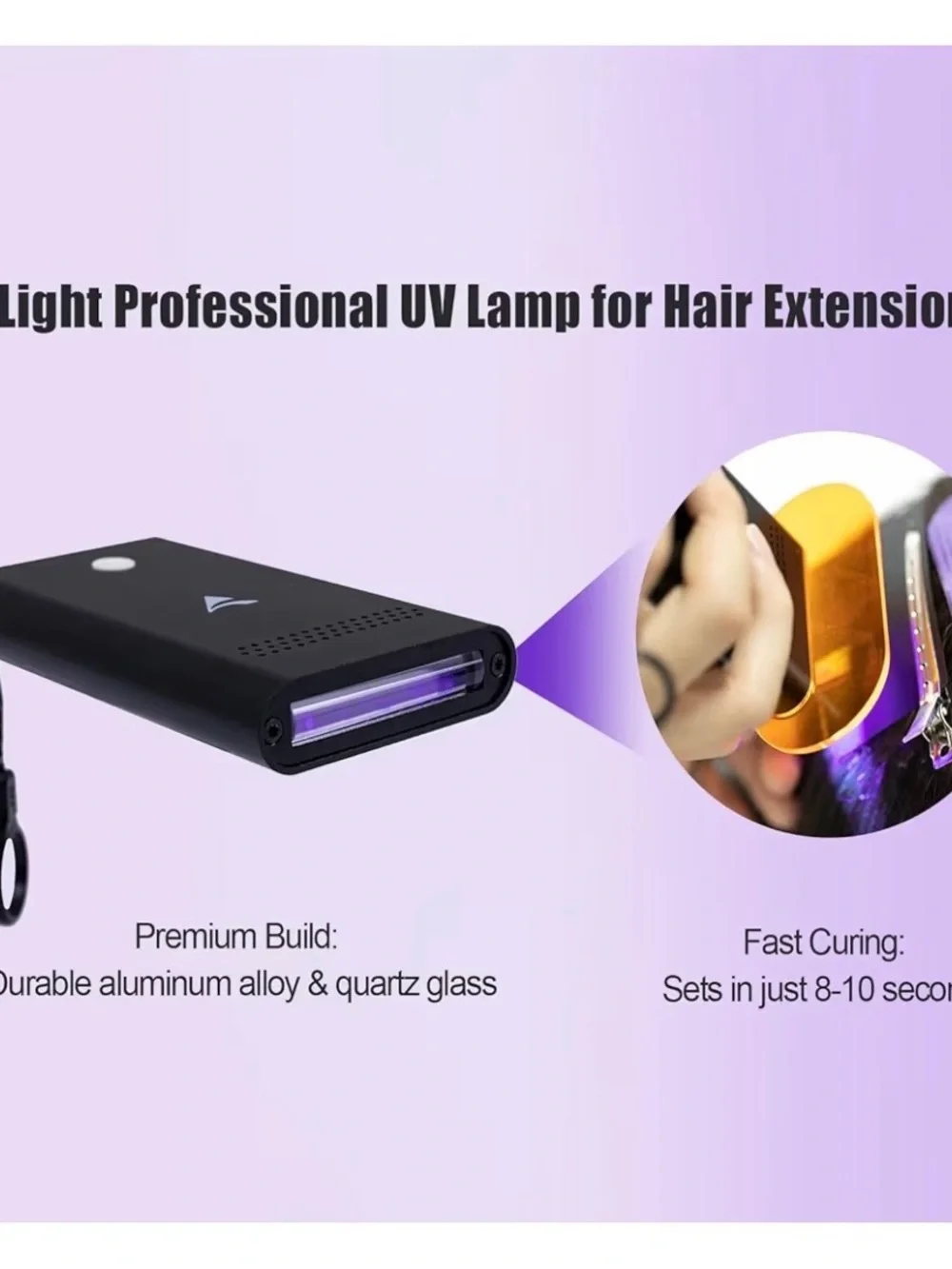V-Light Hair Extension Tool Set — Purple - Picture 7 of 8